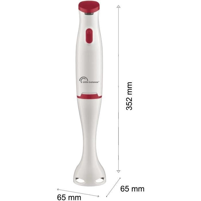 LITTLE BALANCE 8703 Easy Soup frullatore a immersione - zuppe, frullati, salse, composte - Antispruzzo