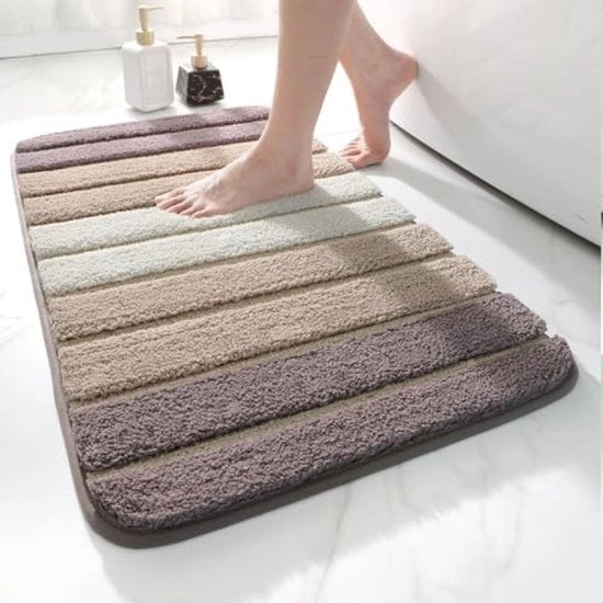 Matte da bagno morbido 40x60 cm - Assorbente e Antiscivolo