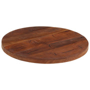 Piano per Tavolo Ã˜ 40x3,8 cm Rotondo Legno Massello di Recupero