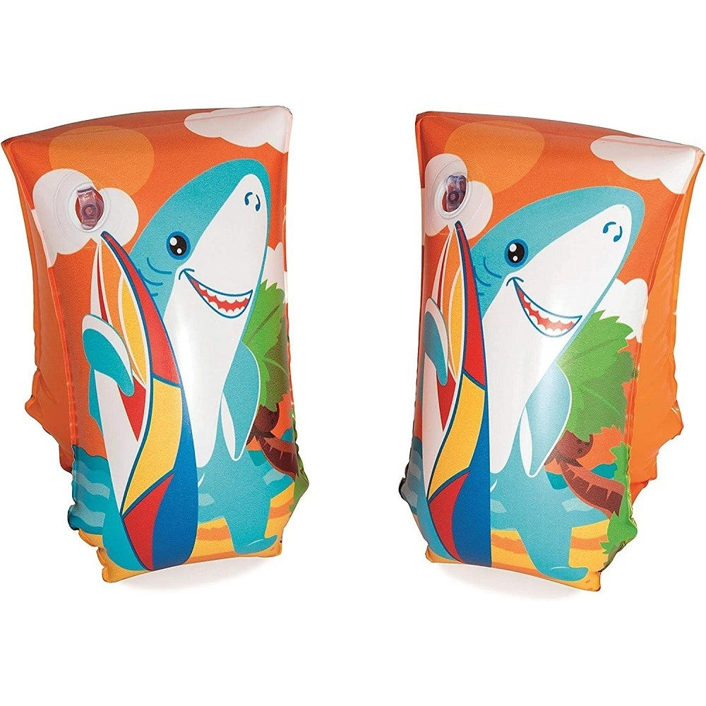Trade Shop - Coppia Braccioli 30x15cm Aquatic Life Per Bambini 5-12 Anni 2 Assortiti 32102 -