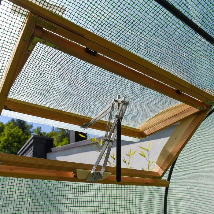 Aprifinestra automatico per serre Senza elettricità, max 7kg, Comando termico Per giardino
