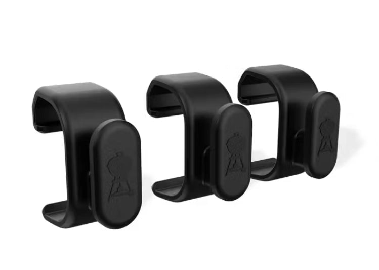 Weber 3400519 set di ganci per utensili weber works, si aggancia alle guide laterali weber works