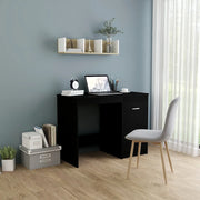 Scrivania Nera 100x50x76 cm in Legno Multistrato 801797