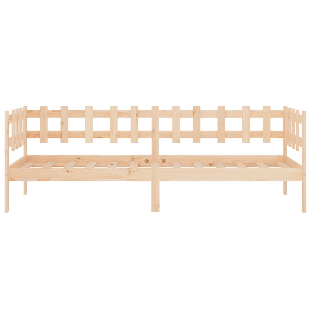 Dormeuse senza Materasso 90x200 cm in Legno Massello di Pino 820756
