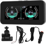 Nivelatore Digitale e Angolometro Display in Testa per Veicoli Off-Road con Spegnimento Automatico