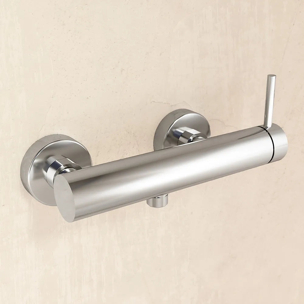 Set miscelatori: lavabo alto bidet senza scarico ed esterno doccia cromato | Bette
