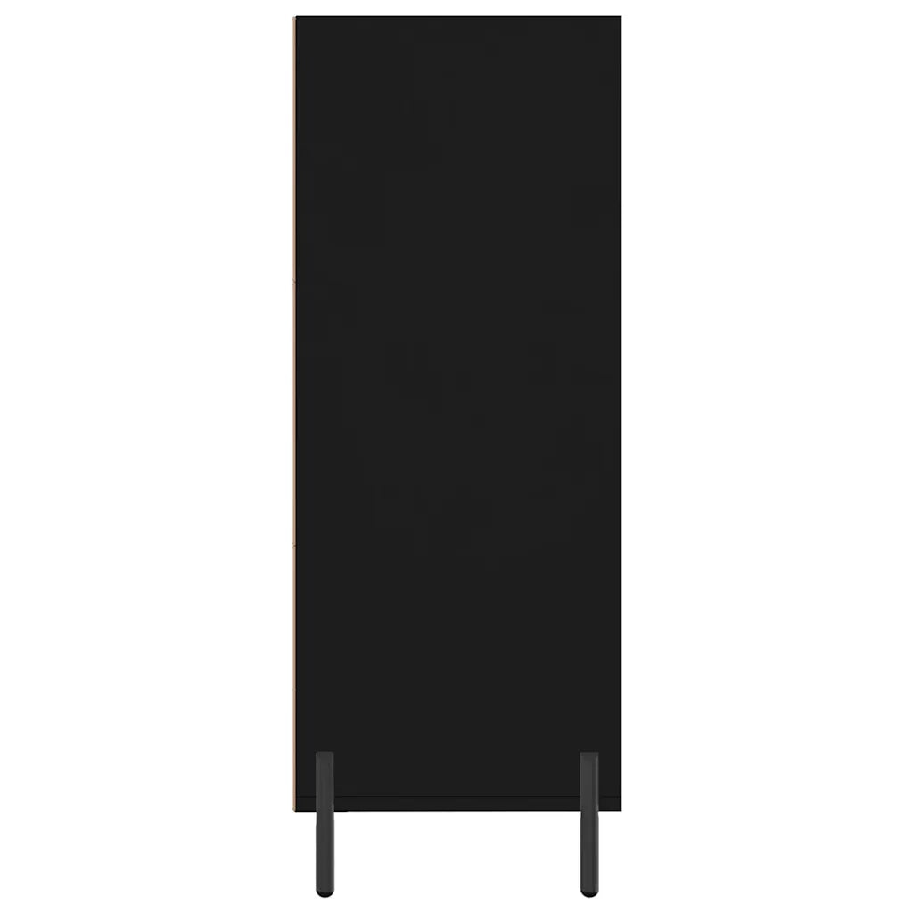 Scaffale Nero 69,5x32,5x90 cm in Legno Multistrato CFW8103613