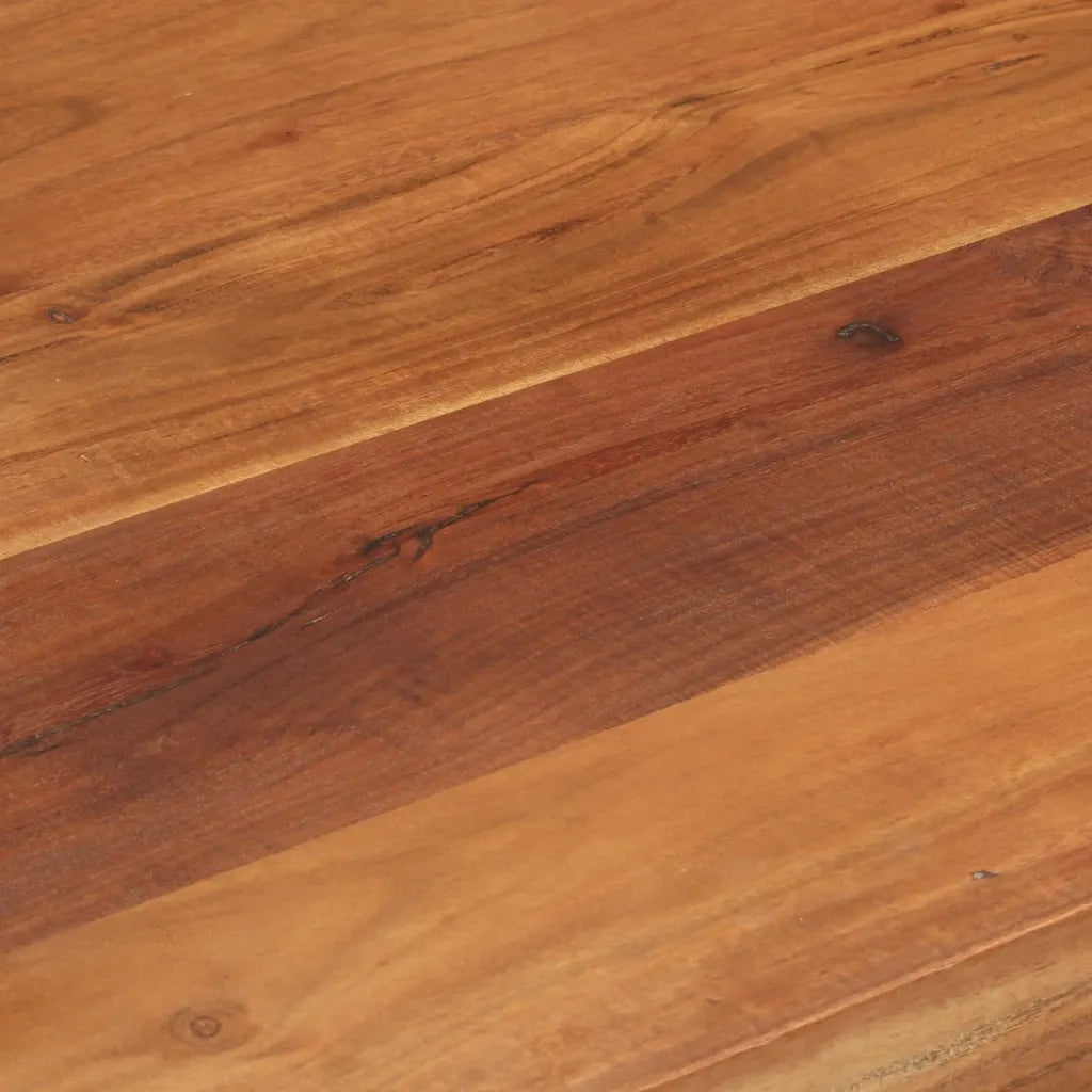 Tavolo da Bar in Legno Acacia Finitura Sheesham 110x55x106 cm cod mxl 21483