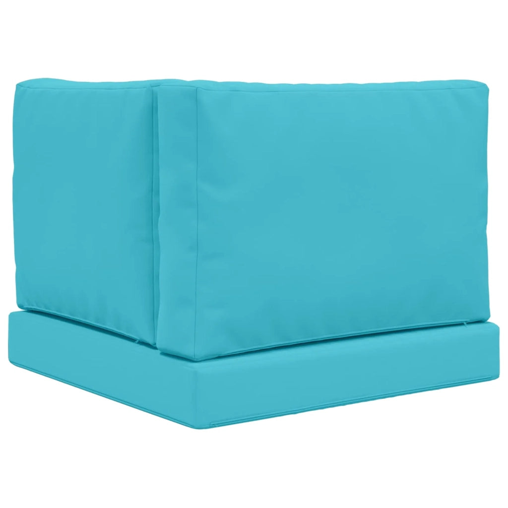Cuscino per divano da esterno 3 pcs Turchese Poliestere