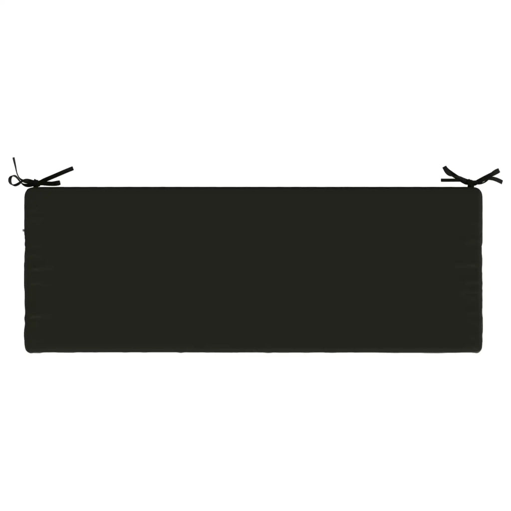 Cuscini per Panchina a 2 Pezzi SOEST 2 pz 100% Poliestere Nero 949691