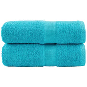 Salviette Premium SOLUND 2 pz Turchesi 30x30 cm 600 g/mÂ²