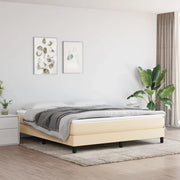 Materasso a Molle Insacchettate Rigidità Media Crema 180x200x20 cm in Tessuto 347839