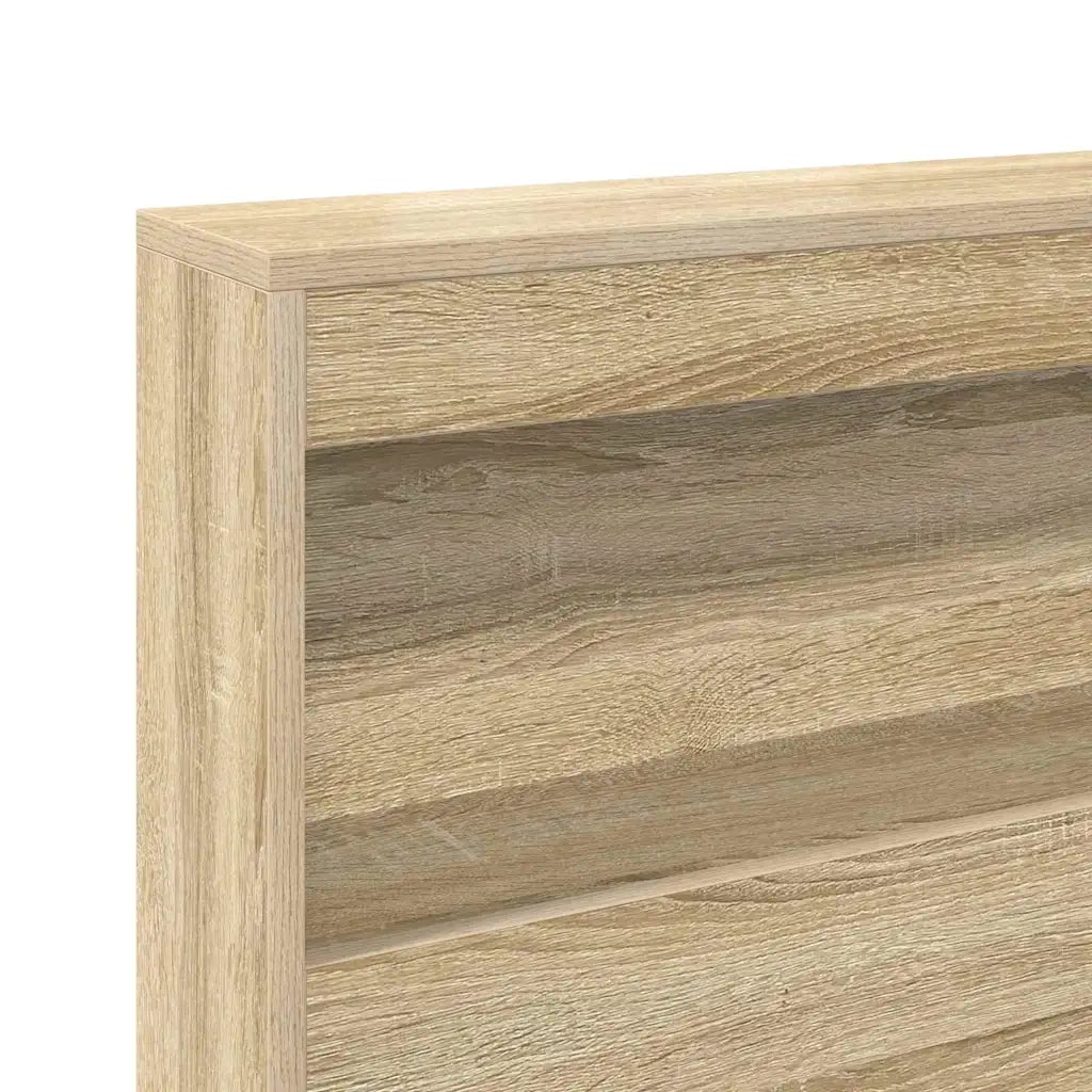 Letto Libreria Rovere Sonoma 75 x 190 cm Legno multistrato 3335755