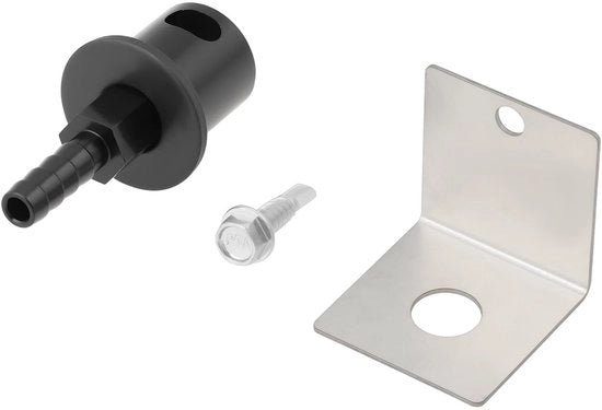 Kit di scarico del carburante Ventile - 5/16" Alesaggio di connessione - Lega di alluminio - Resistente alla corrosione - Adatto per Holley 19-174 - Prevenzione della fuoriuscita di carburante - Valvola di ventilazione