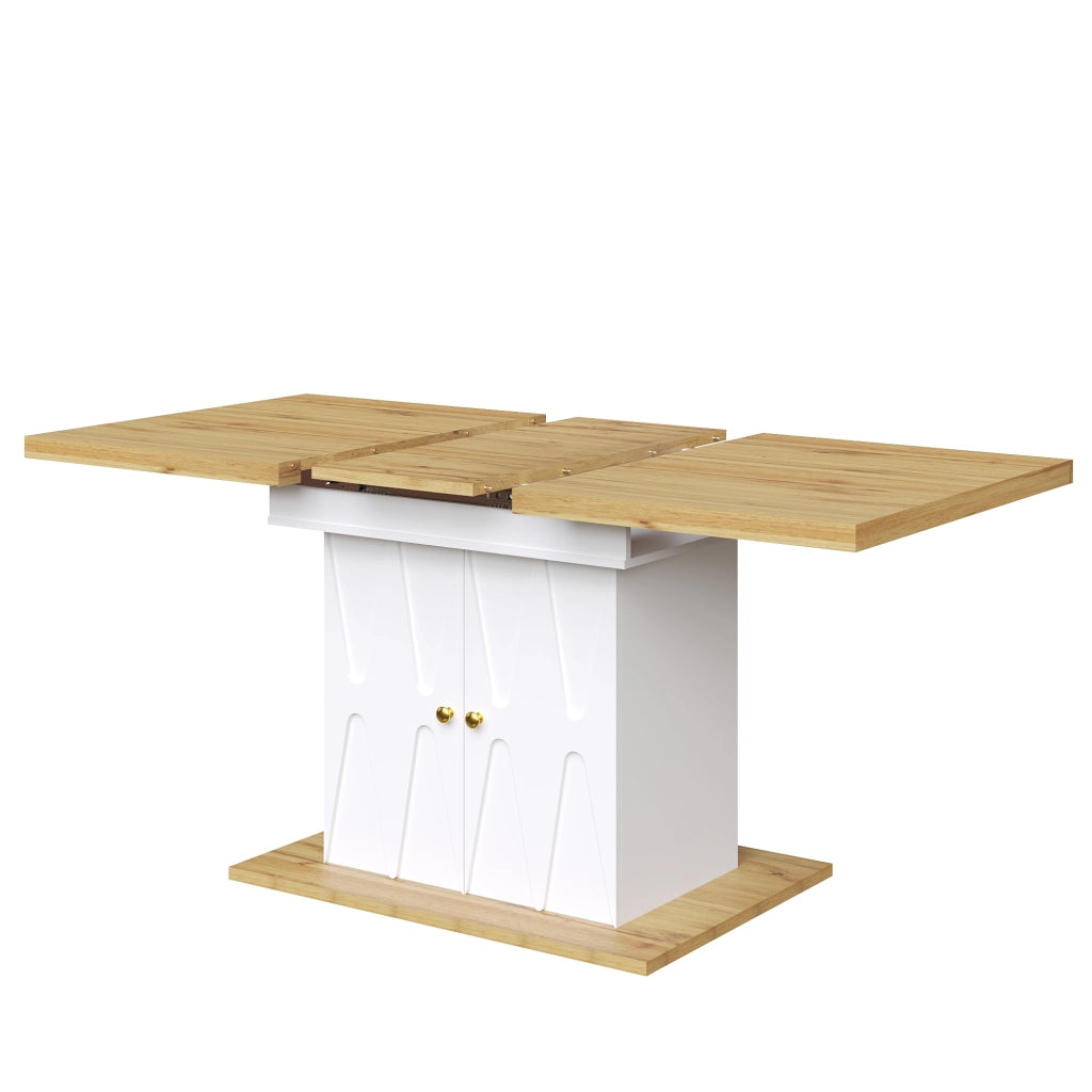 Tavolo da Pranzo Allungabile con Furnitura in Legno ¨C MINIMAL ¨C 110(140)x70x76.5 cm