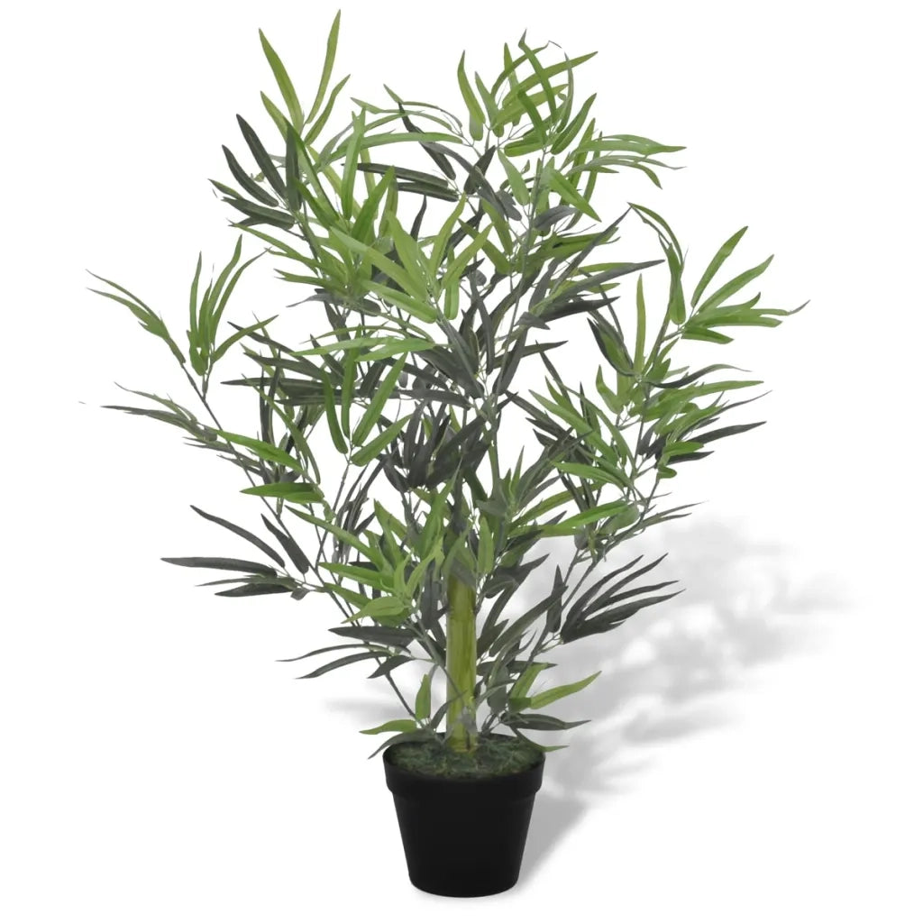 Albero BambÃ¹ Artificiale con Vaso 80 cm