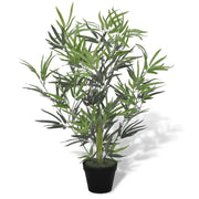 Albero BambÃ¹ Artificiale con Vaso 80 cm