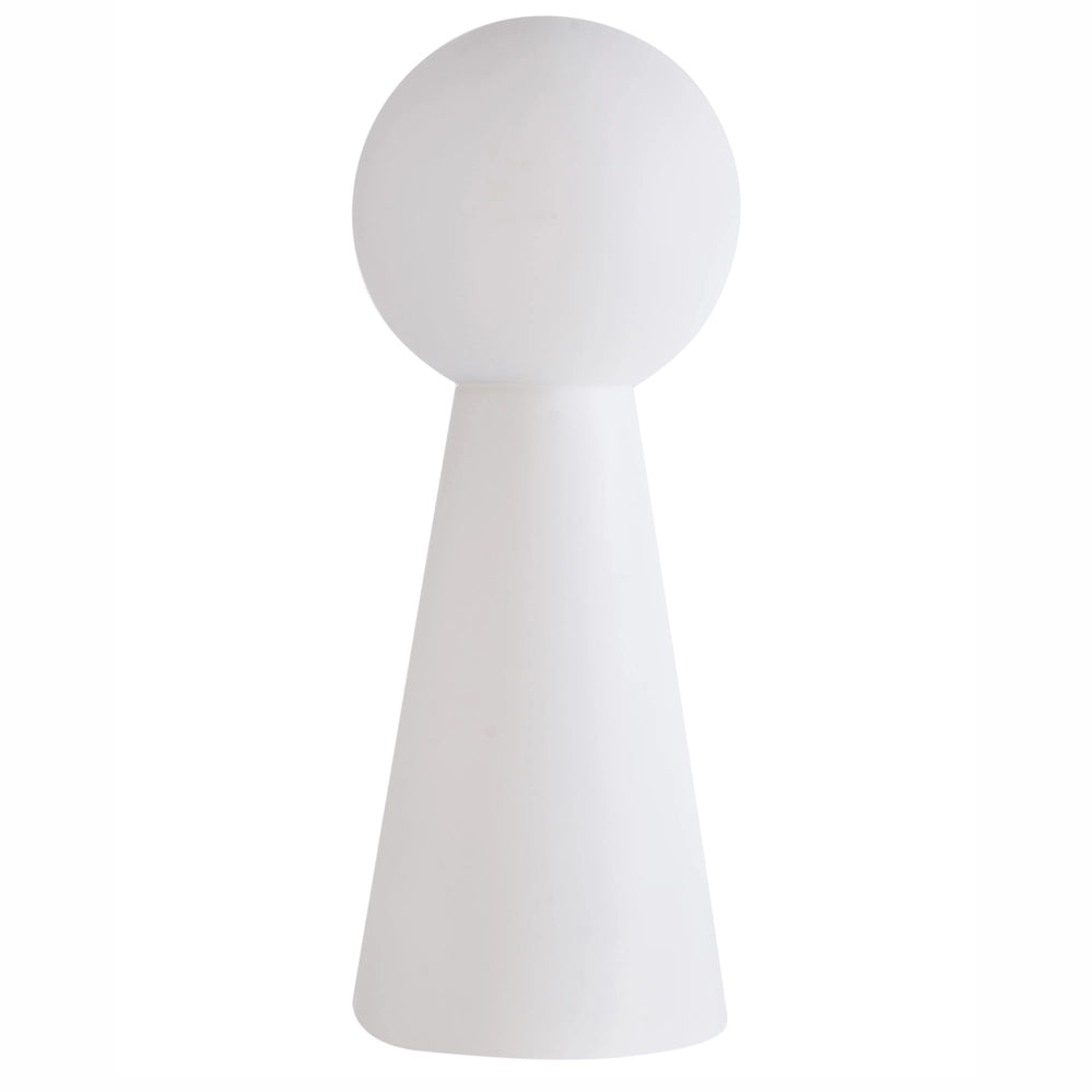 Lampada da terra decorativa a LED per esterni Design RGB Illuminazione Look moderno Materiale sintetico IP54 Bianco