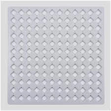 TAPPETO DOCCIA ENIGMA 50X50 CM BIANCO