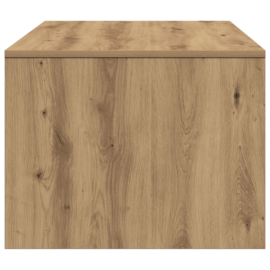 Tavolino da caffÃ¨  - Rovere artigianale - 102x55x43.5 cm - Realizzato in legno ingegnerizzato