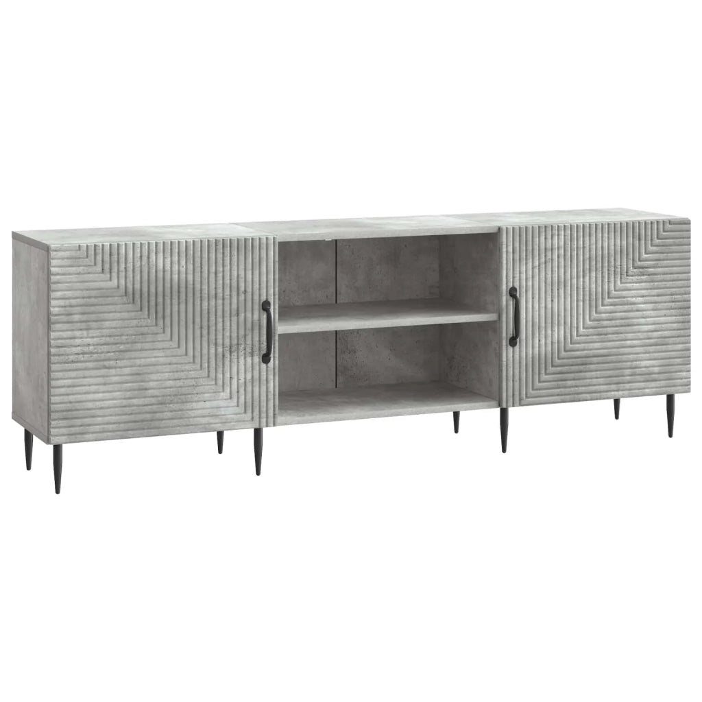 Mobile TV Grigio Cemento 150 x 31 x 50 cm Legno ingegnerizzato 894918