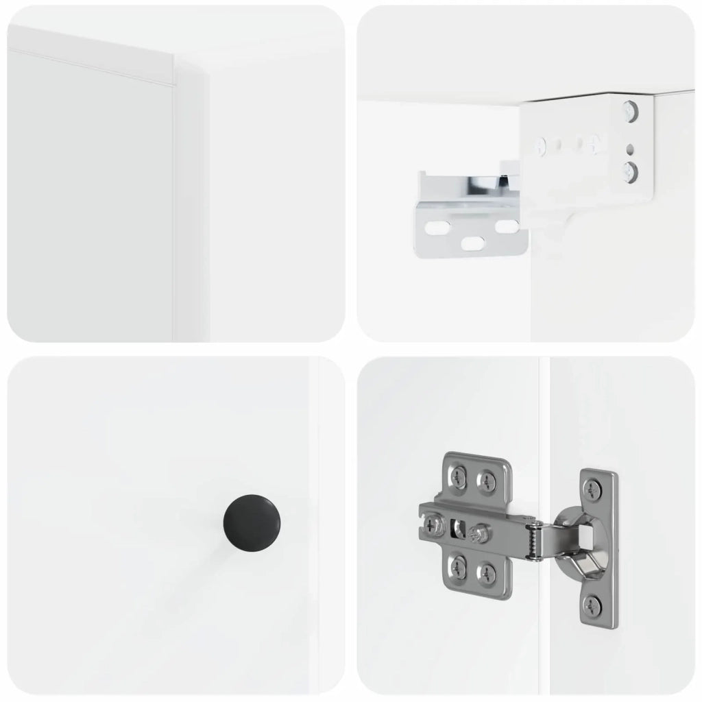 Armadio da bagno a muro BREDA Bianco 30 x 31 x 59 cm 897465
