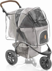 Copertine di protezione per carrozzine per cani - Protezione trasparente per carrozzine per cani con aperture di ventilazione