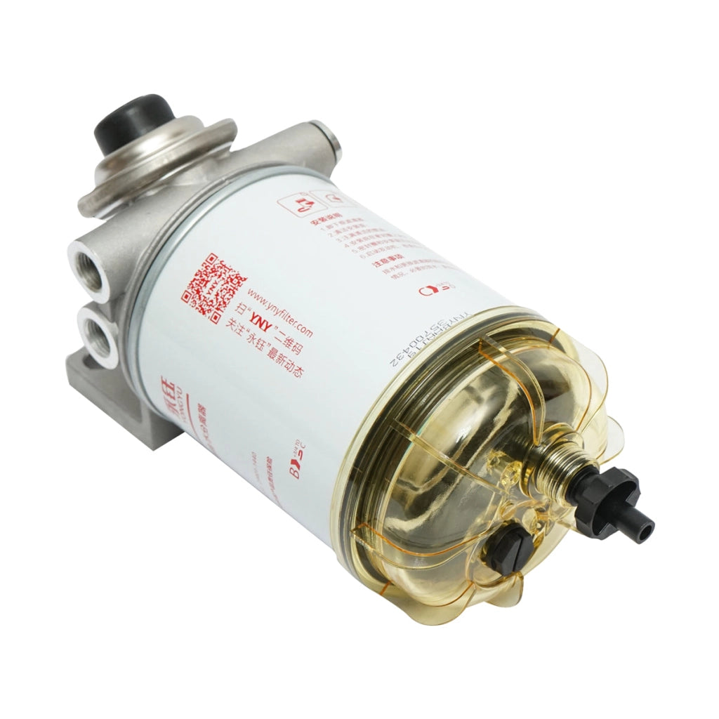Batteria filtro diesel con separatore d'acqua per Fiat, New Holland, Ford, Massey Ferguson, Case IH Codice OEM 87802929, 87840136, R60T