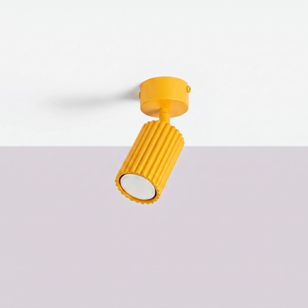 Plafoniera KARBON 1 giallo