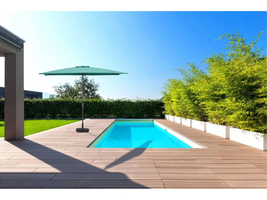 Ombrellone da giardino Sol 2- Rettangolo - 2 x 3 m - Verde