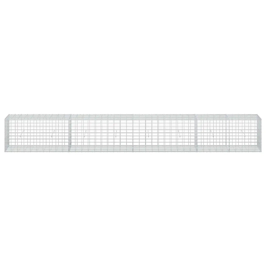 Gabione con Filo da 3,5 mm e Rete da 5x10 cm 400x50x50 cm 3462794