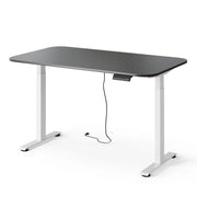 Vicco Scrivania Bianco/antracite 140 x 80 cm 2 motori