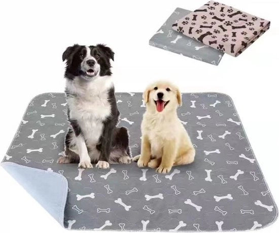 2-pack asciugamani per gatti e cani - 80x90cm assorbenti per gatti e cani - Asciugamani per gatti e cani riutilizzabili - Tappeti per la formazione della pulizia - Tappeti per la formazione dei gatti e dei cani - Per cani, gatti e cavi