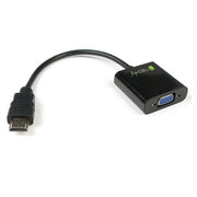 Trade Shop - Adattatore Convertitore Da Hdmi Maschio A Vga Femmina Con Uscita Audio Per Pc -