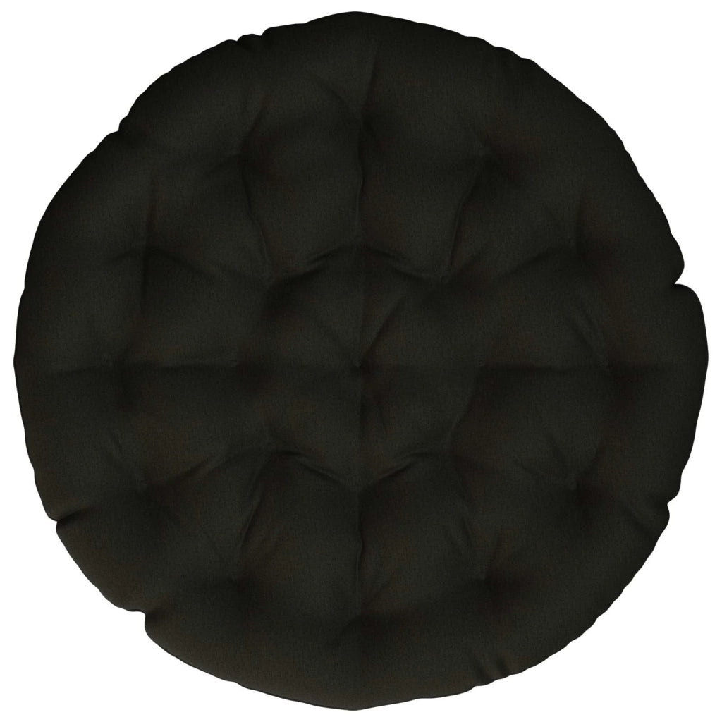 Cuscino per Sedia Papasan VIANEN 100% Poliestere Nero 953957