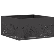 Focolare Nero 60 x 60 x 30 cm Acciaio CFW4808658