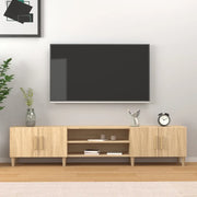 Mobile per TV Rovere Sonoma 180x31,5x40 cm in Legno Multistratocod mxl 70766