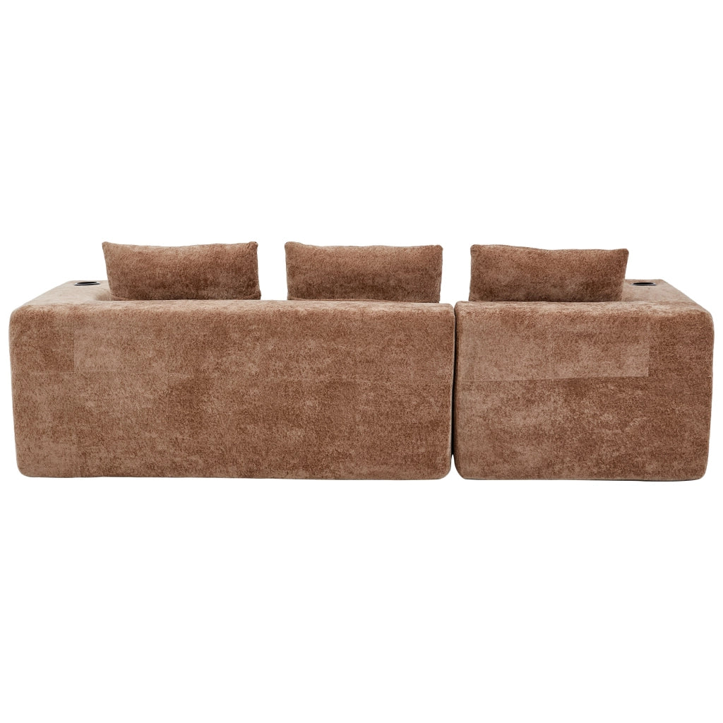 Divano Angolare 3 Posti con Cuscini ¨C MINIMAL ¨C 258 cm