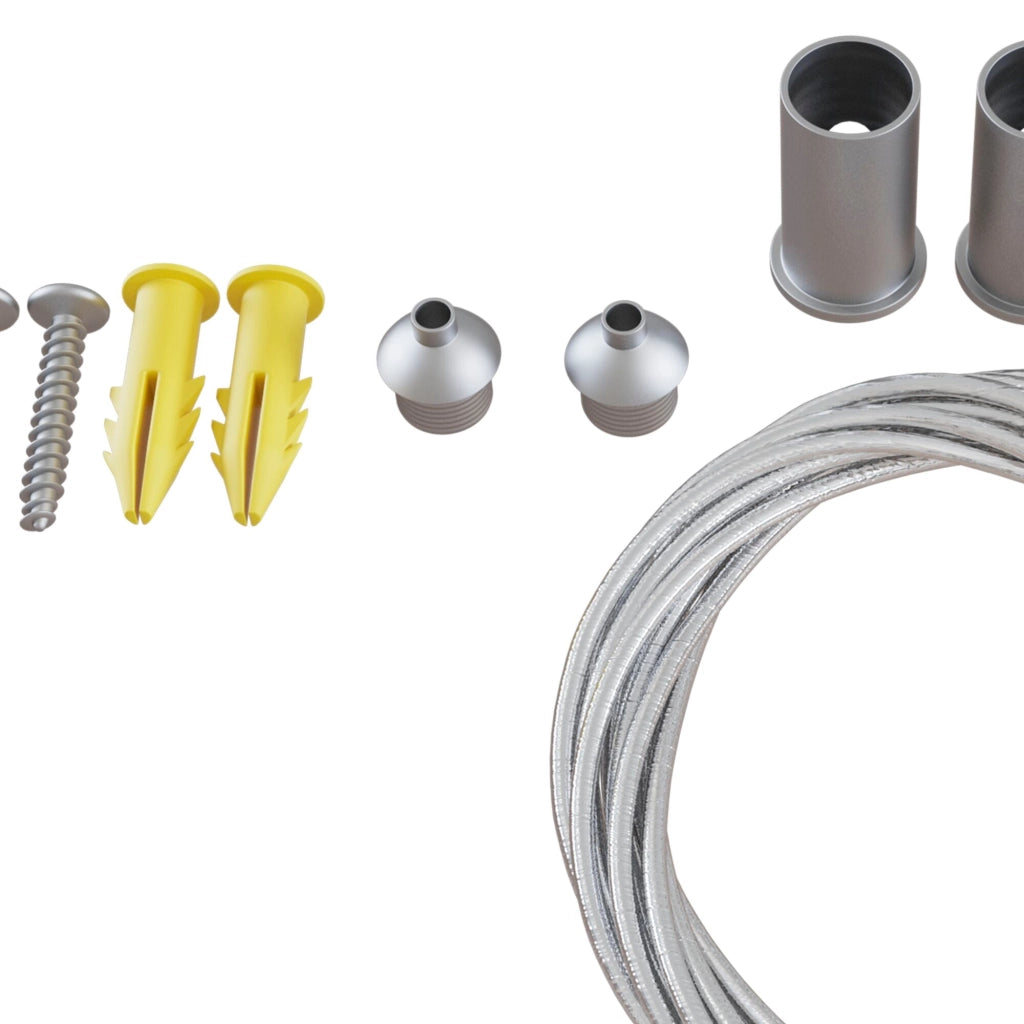 Cavo di Sospensione 2m Ø2mm per Sistema Illuminazione a Binario