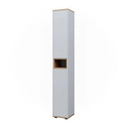Vicco Armadio per il bagno Bianco/Artisan 30 x 192 cm con 2 porte
