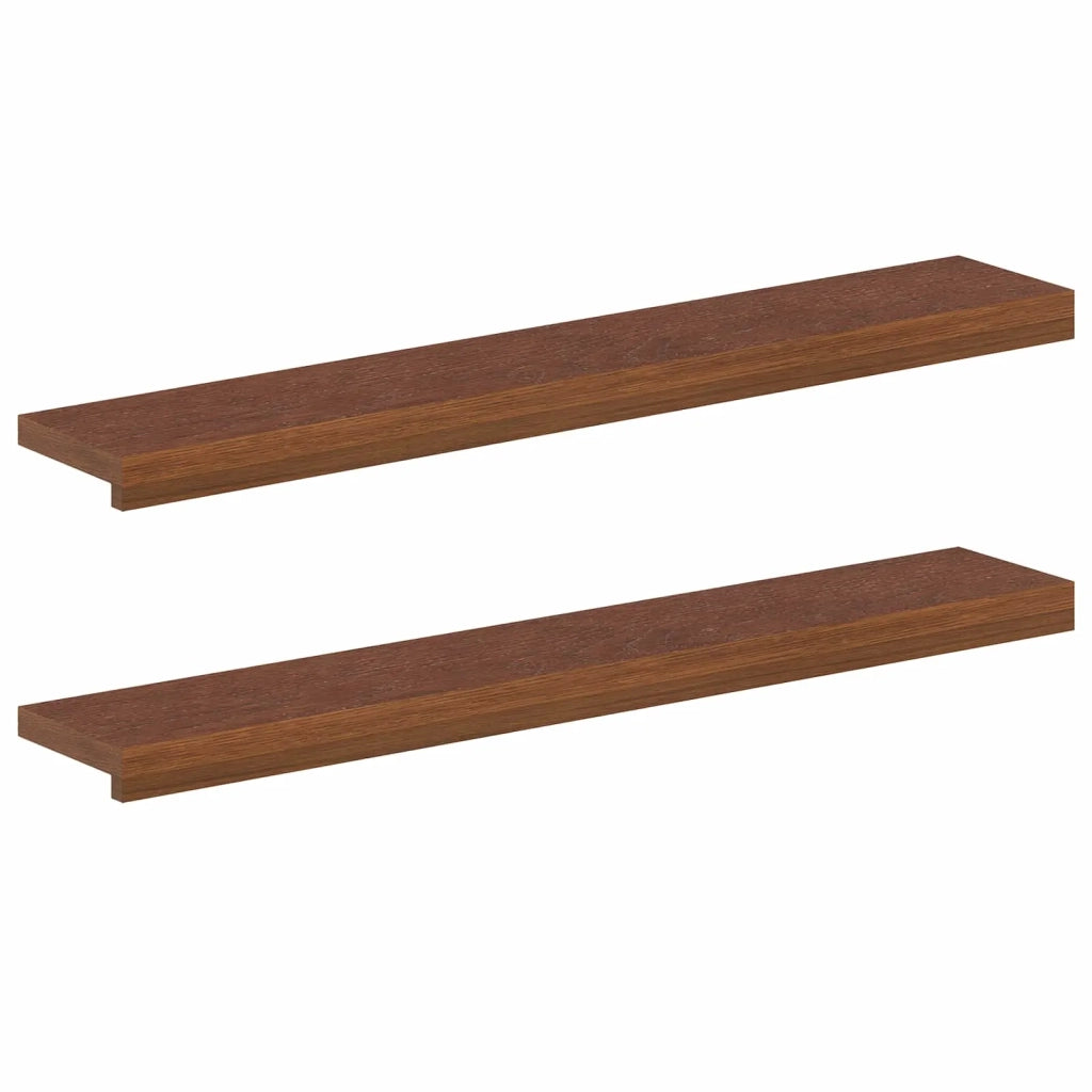Soglie per finestre 2 pz Marrone Scuro 100 x 20 x 2 cm 42050019