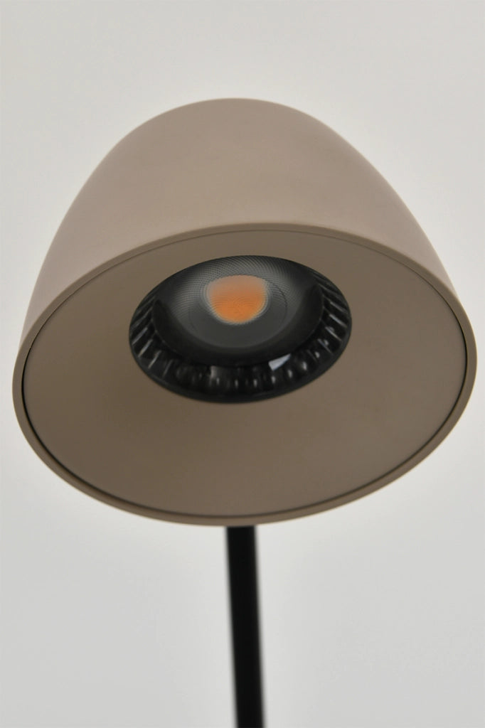 Lampada da Tavolo LED Meleti 12W Dimmerabile Colore Nero 3000K CRI95 - Illuminazione Moderna per Scrivania - Rossini Group
