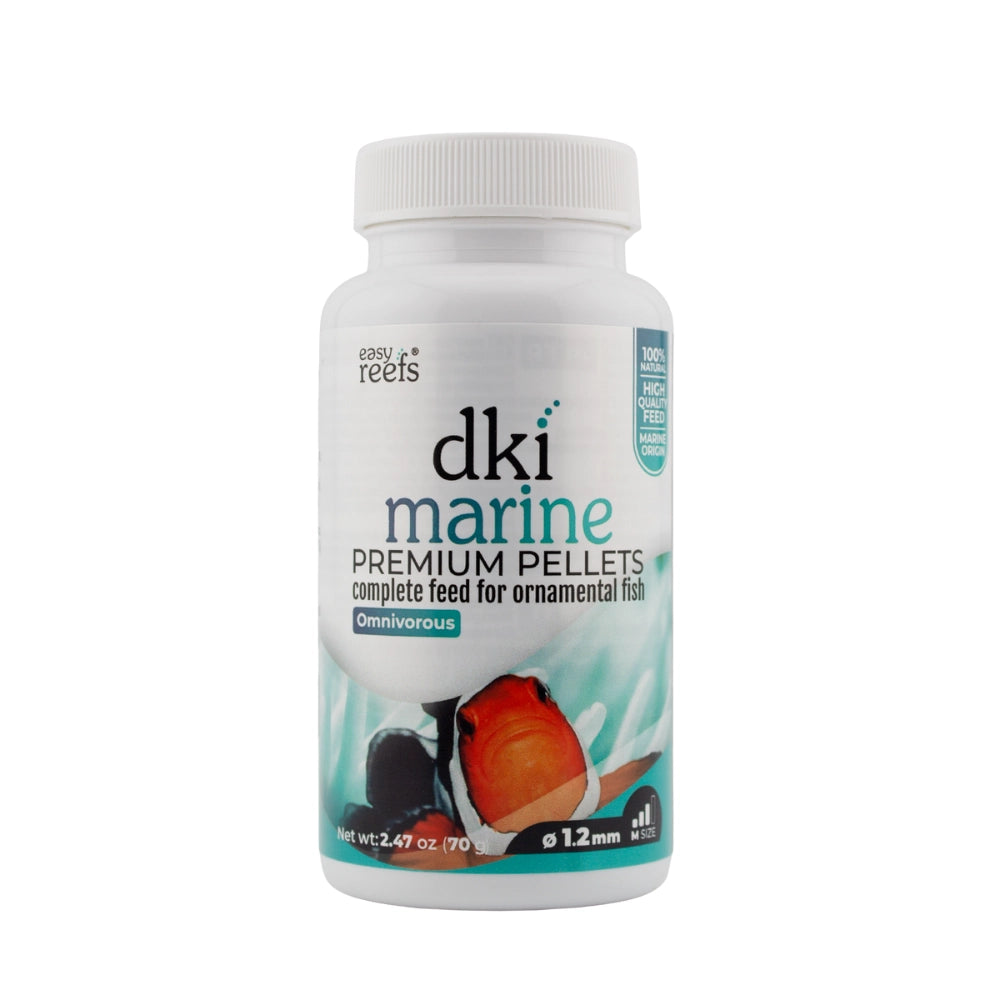 Easy Reefs DKI 1,2mm 70gr - mangime granulare per pesci onnivori di barriera