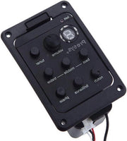 Ugualizzatore per chitarra acustica - pannello preamplificatore - strumento chitarra - contenuto in - 201