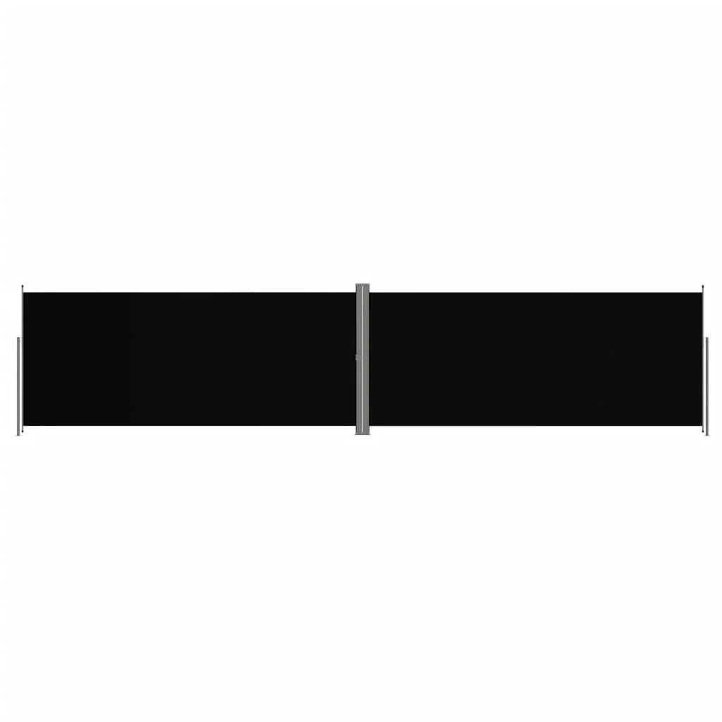 Tendalino laterale retrattile 220 x 1000 cm nero 02_0007447