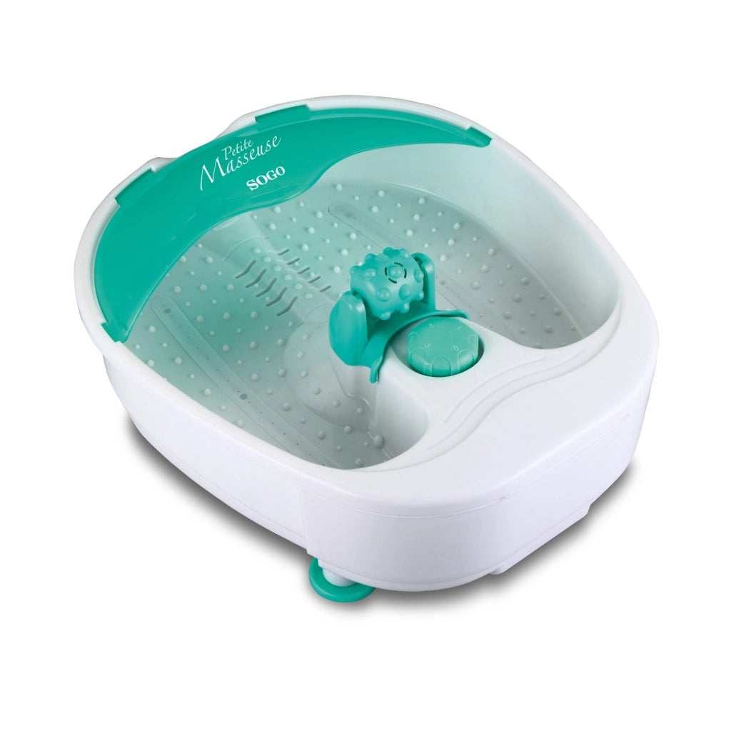 Idromassaggio per piedi elettrico con 3 funzioni, vibrazioni e bolle, 36 getti d'acqua 90W, termostato sicurezza - SOGO