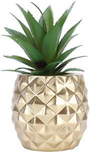 Lampada da Tavolo Decorativa per Ambiente di Casa - Modello Nep Ananas Goud - Facile da Pulire