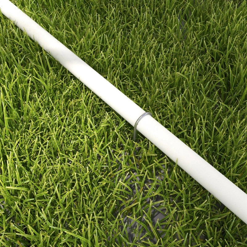 Set per agility dog, accessori per addestramento cani, set agility, 4 pezzi, 89 x 69 x 99 cm, bianco + nero