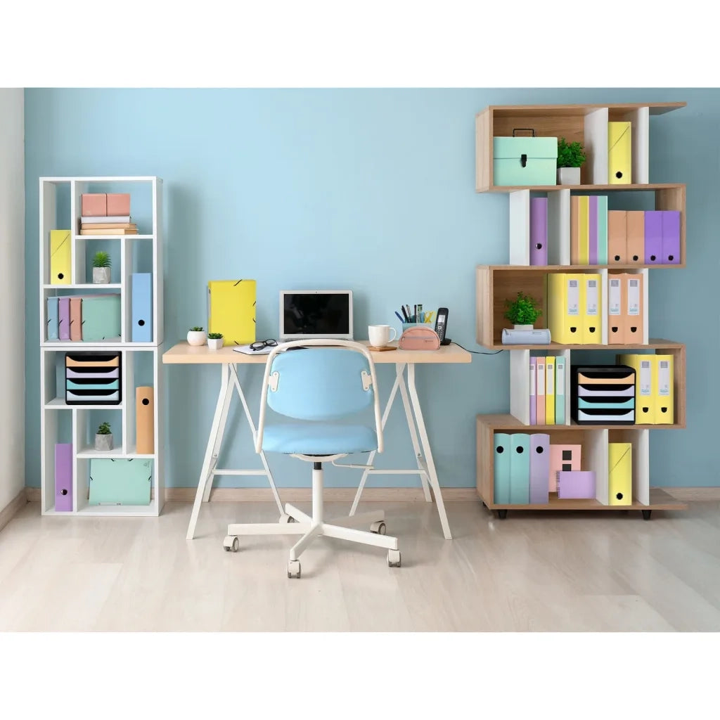 Exacompta Set Cassetti da Scrivania Big-Box "Aquarel" con 4 Cassetti 444584