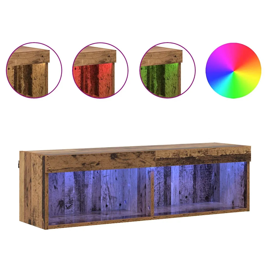 Set mobile TV Legno vecchio 100 x 30 x 30 cm Legno multistrato 886249